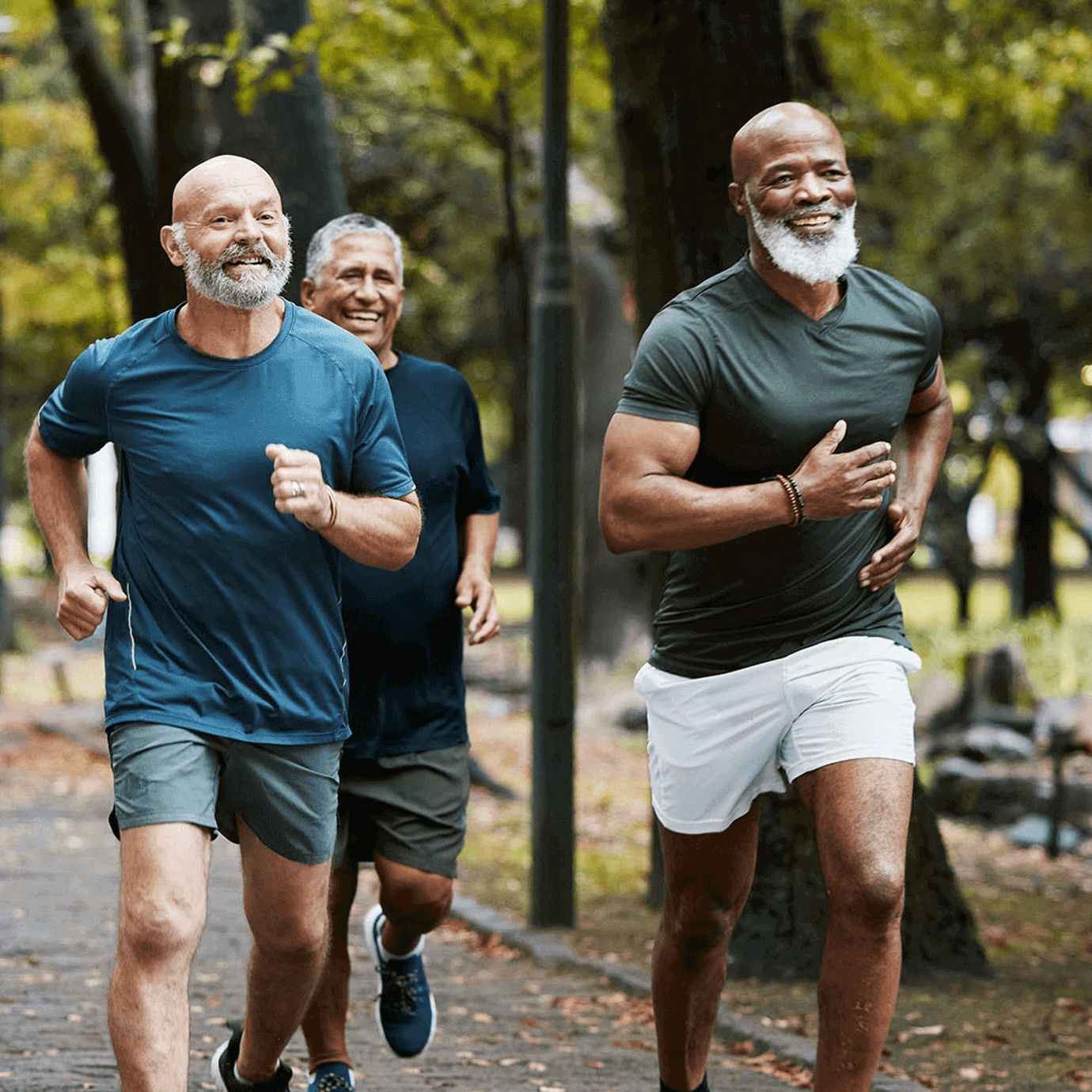 friends running lifestyle